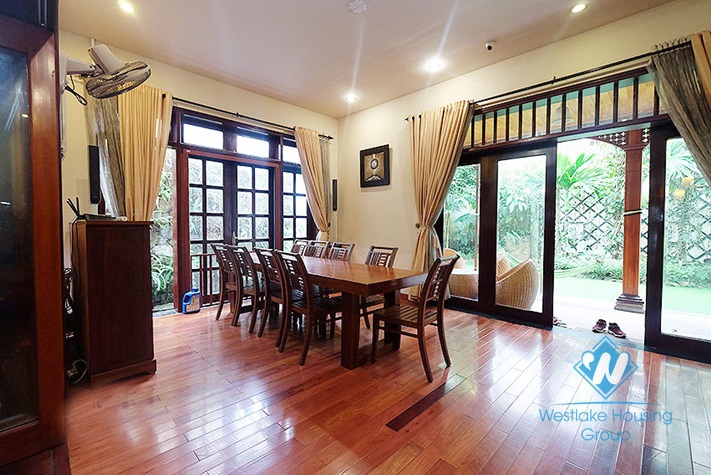 Beautiful house for rent in C block, Ciputra, Hanoi